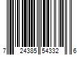 Barcode Image for UPC code 724385543326