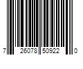 Barcode Image for UPC code 726078509220
