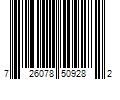 Barcode Image for UPC code 726078509282