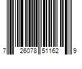Barcode Image for UPC code 726078511629