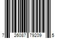 Barcode Image for UPC code 726087792095. Product Name: Ideal Animal Health Livestock Topical Fungicide, 1.25 lb.