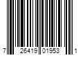 Barcode Image for UPC code 726419019531