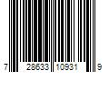Barcode Image for UPC code 728633109319