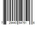 Barcode Image for UPC code 729440547516