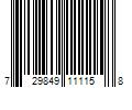 Barcode Image for UPC code 729849111158. Product Name: PetSafe YardMax Rechargeable In-Ground Fence