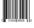 Barcode Image for UPC code 731509655056. Product Name: KISS - HOT BEAUTY CERAMIC 1875 STYLER UPGRADE