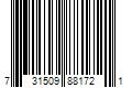Barcode Image for UPC code 731509881721. Product Name: Kiss Products  Inc. KISS Lash Couture The Muses Collection False Eyelashes  Style  Noblesse   Black  1 Pair