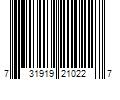 Barcode Image for UPC code 731919210227