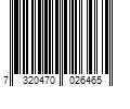 Barcode Image for UPC code 7320470026465