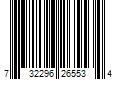 Barcode Image for UPC code 732296265534