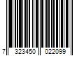 Barcode Image for UPC code 7323450022099. Product Name: Fjallraven Kanken No. 2 Backpack - Red