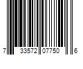 Barcode Image for UPC code 733572077506. Product Name: T-H Marine LED-51957-DP LED Flex Strip Rope Light - 72   Blue