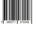 Barcode Image for UPC code 7350071070048