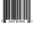 Barcode Image for UPC code 738287098921. Product Name: 10 x 3-1/2  Star Drive Green Deck Saberdrive Screws 5 lb. Tub (272 pcs.)