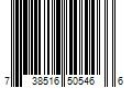 Barcode Image for UPC code 738516505466. Product Name: AT&T 10W Fast Wireless Charging PAD - Black