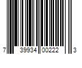 Barcode Image for UPC code 739934002223