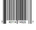 Barcode Image for UPC code 740114149287. Product Name: HARVEST Organics Fruit, Flower and Vegetable Organic Potting Soil Mix | ORGPM32HO