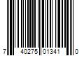 Barcode Image for UPC code 740275013410