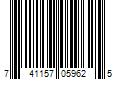 Barcode Image for UPC code 741157059625