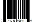 Barcode Image for UPC code 741393555110. Product Name: Epoca International Tasty 1.5 Quart Borosilicate Glass Micro-Pop Microwave Popcorn Popper  Red