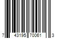 Barcode Image for UPC code 743195700613