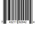 Barcode Image for UPC code 743211929424