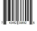 Barcode Image for UPC code 743452386925