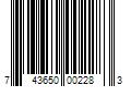 Barcode Image for UPC code 743650002283