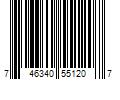 Barcode Image for UPC code 746340551207