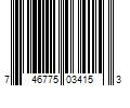 Barcode Image for UPC code 746775034153