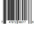 Barcode Image for UPC code 747872980176