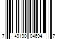 Barcode Image for UPC code 749190046947