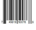 Barcode Image for UPC code 749819500768. Product Name: NEOSPORT Multi-Sport 3mm Gloves, Men's, Medium, Black