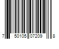 Barcode Image for UPC code 750105072098