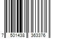 Barcode Image for UPC code 7501438363376. Product Name: KUUL Hair Treatments/ Shampoos 10.14 Fl Oz