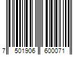 Barcode Image for UPC code 7501906600071. Product Name: gina & jasive Mascara Super Lash Avocado