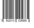Barcode Image for UPC code 7502013025665