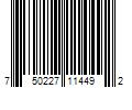 Barcode Image for UPC code 750227114492