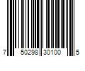 Barcode Image for UPC code 750298301005. Product Name: 