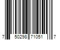Barcode Image for UPC code 750298710517. Product Name: Lowe's 2-in x 4-in x 120-in Fir Kiln-dried Stud | 7044