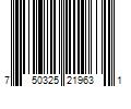 Barcode Image for UPC code 750325219631