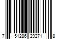Barcode Image for UPC code 751286292718. Product Name: REM Eyewear JONES NEW YORK Eyeglasses J761 Black 52MM
