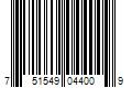 Barcode Image for UPC code 751549044009. Product Name: P3 International P3 Internatoinal P4400 Kill A Watt Energy Monitor