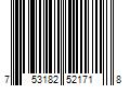 Barcode Image for UPC code 753182521718