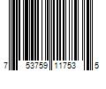 Barcode Image for UPC code 753759117535