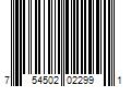 Barcode Image for UPC code 754502022991