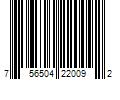 Barcode Image for UPC code 756504220092