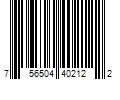 Barcode Image for UPC code 756504402122