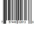 Barcode Image for UPC code 757449026138