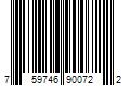 Barcode Image for UPC code 759746900722